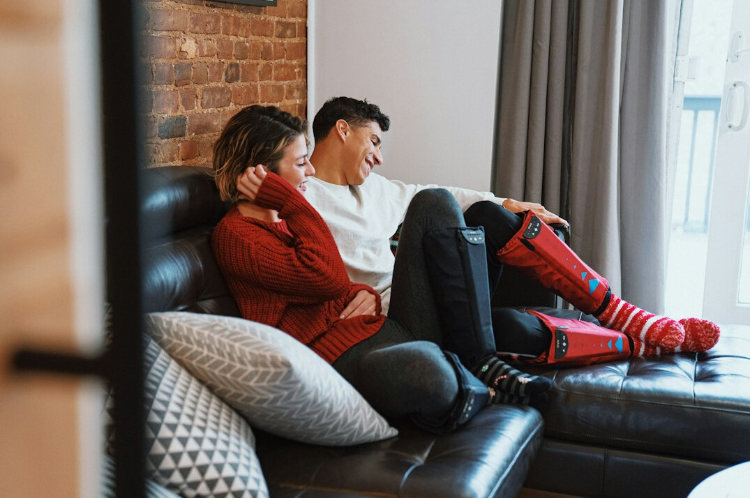 couple having deep conversation