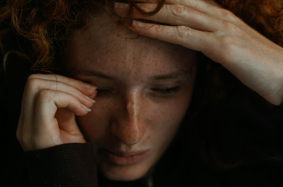 person reflecting on emotions